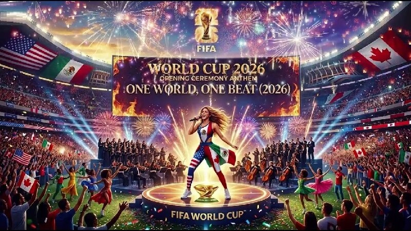 bài hát chính thức World Cup 2026